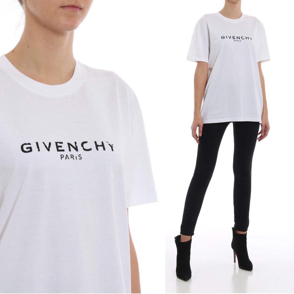 Givenchy Logo Classic Graphic Short Sleeve Tee - Picture 15 of 16